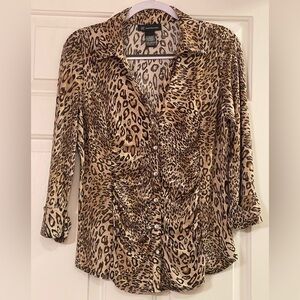 Leopard Print Blouse